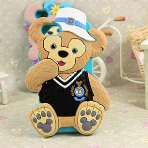 Iphone 5 Case, Cute Bear Bear Boy Soft Silicone..