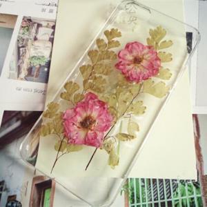 Iphone 5s Case, Handmade Real Pressed Flowers..
