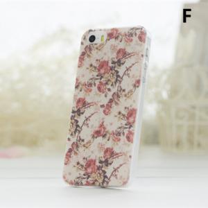 Iphone 5s Case, Floral Lace Butterfly Dots Printed..