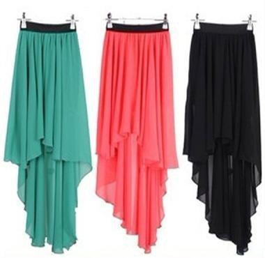 FASHION COLORFUL SHORT AND LONG SKIRT on Luulla