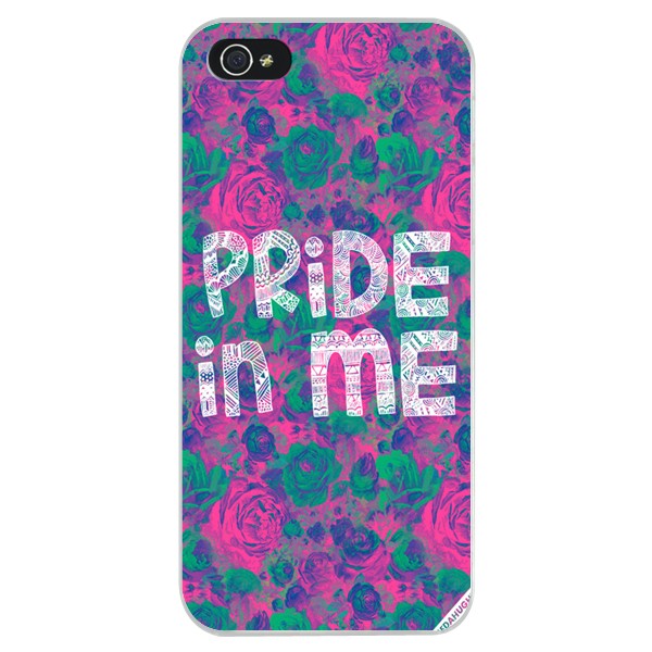 Iphone 5 Case, Pride In Me Print Plastic Snap-on Back Cover Case For Iphone
